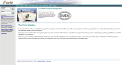 Desktop Screenshot of forte-solutions.com